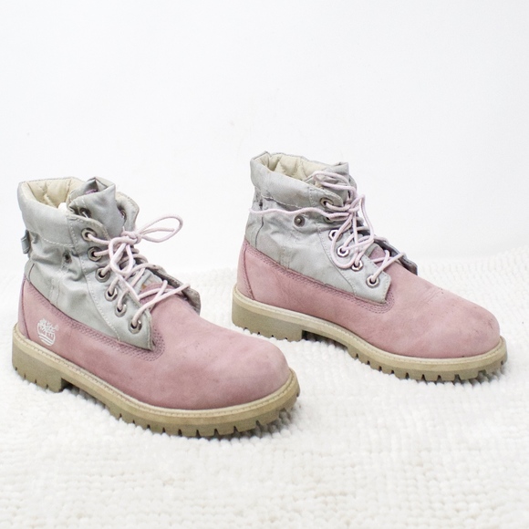 Timberland Other - Pink Timberland boots size 4 Insulated